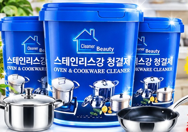 BrillaMax pack de 3 sobre mesada de cocina